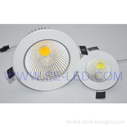 7W Energy Saving LED COB Ceiling Down light CE ROHS